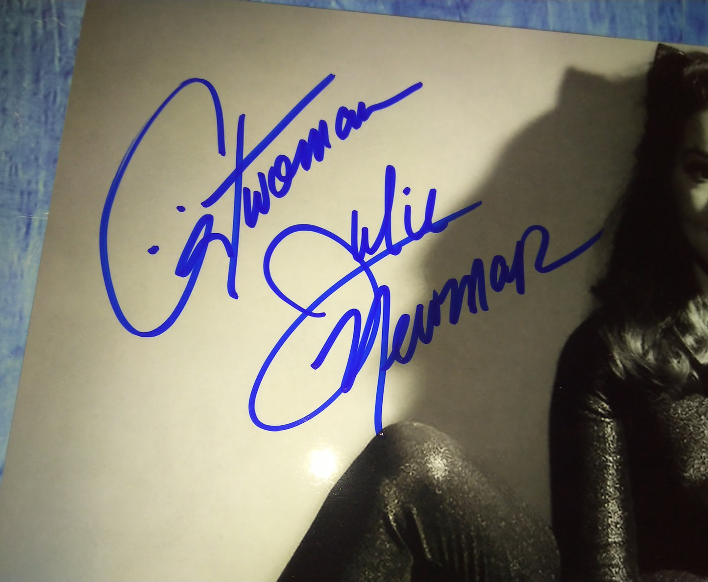 Julie Newmar Hand Signed Autograph 8x10 Photo COA Catwoman