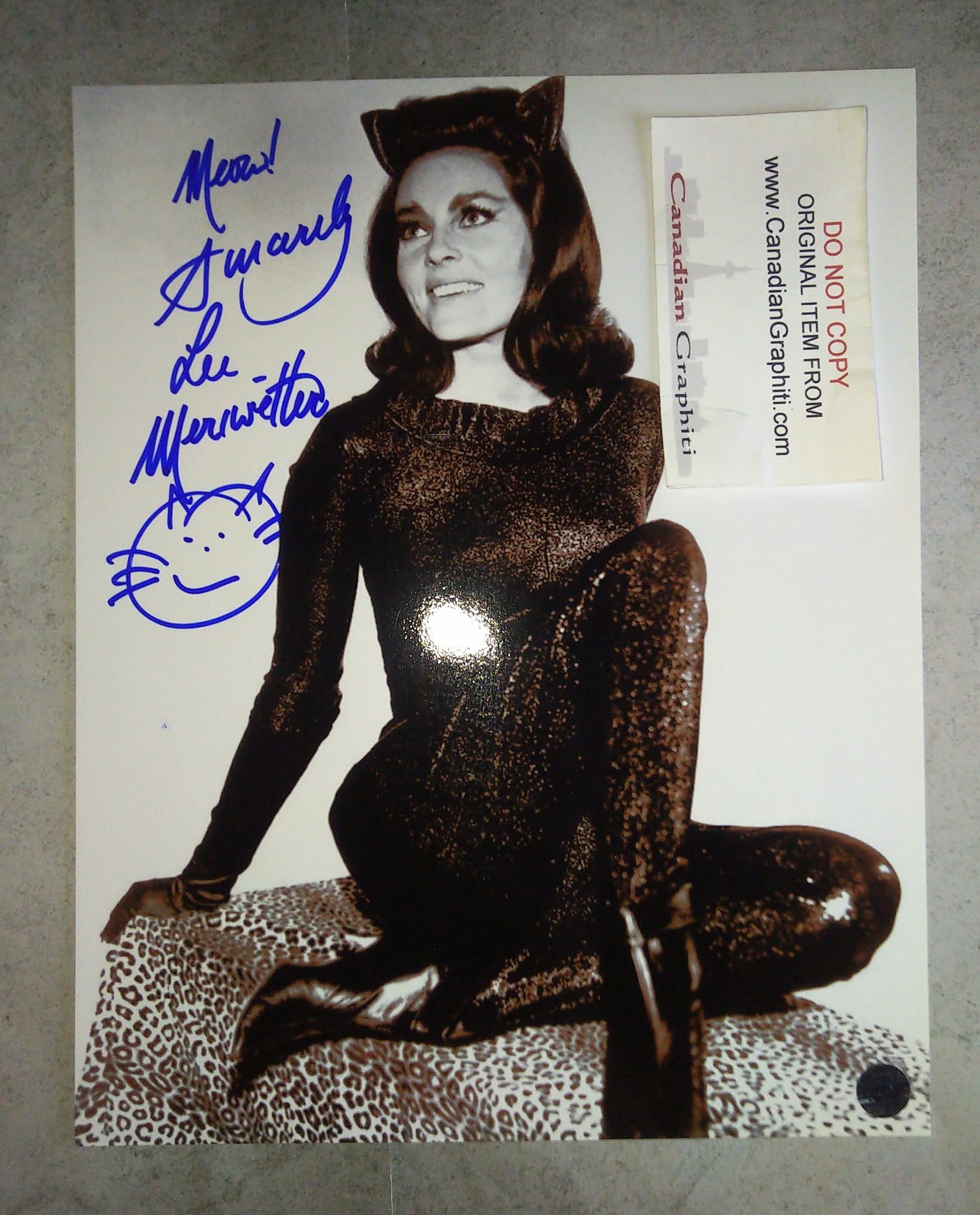 Lee Meriwether Hand Signed Autograph 8x10 Photo COA Catwoman