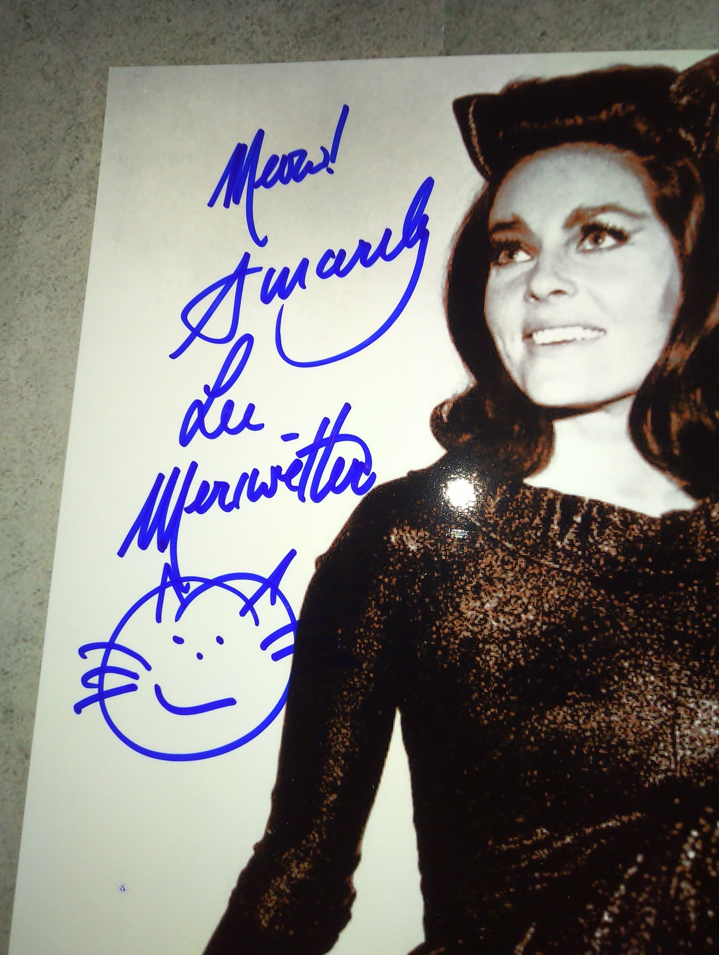 Lee Meriwether Hand Signed Autograph 8x10 Photo COA Catwoman