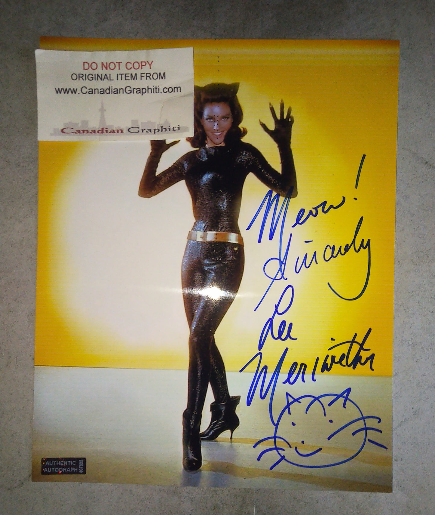 Lee Meriwether Hand Signed Autograph 8x10 Photo COA Catwoman