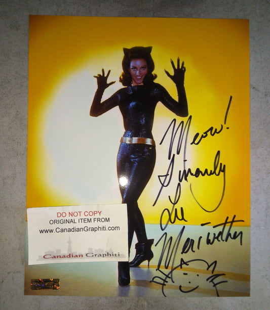 Lee Meriwether Hand Signed Autograph 8x10 Photo COA Catwoman