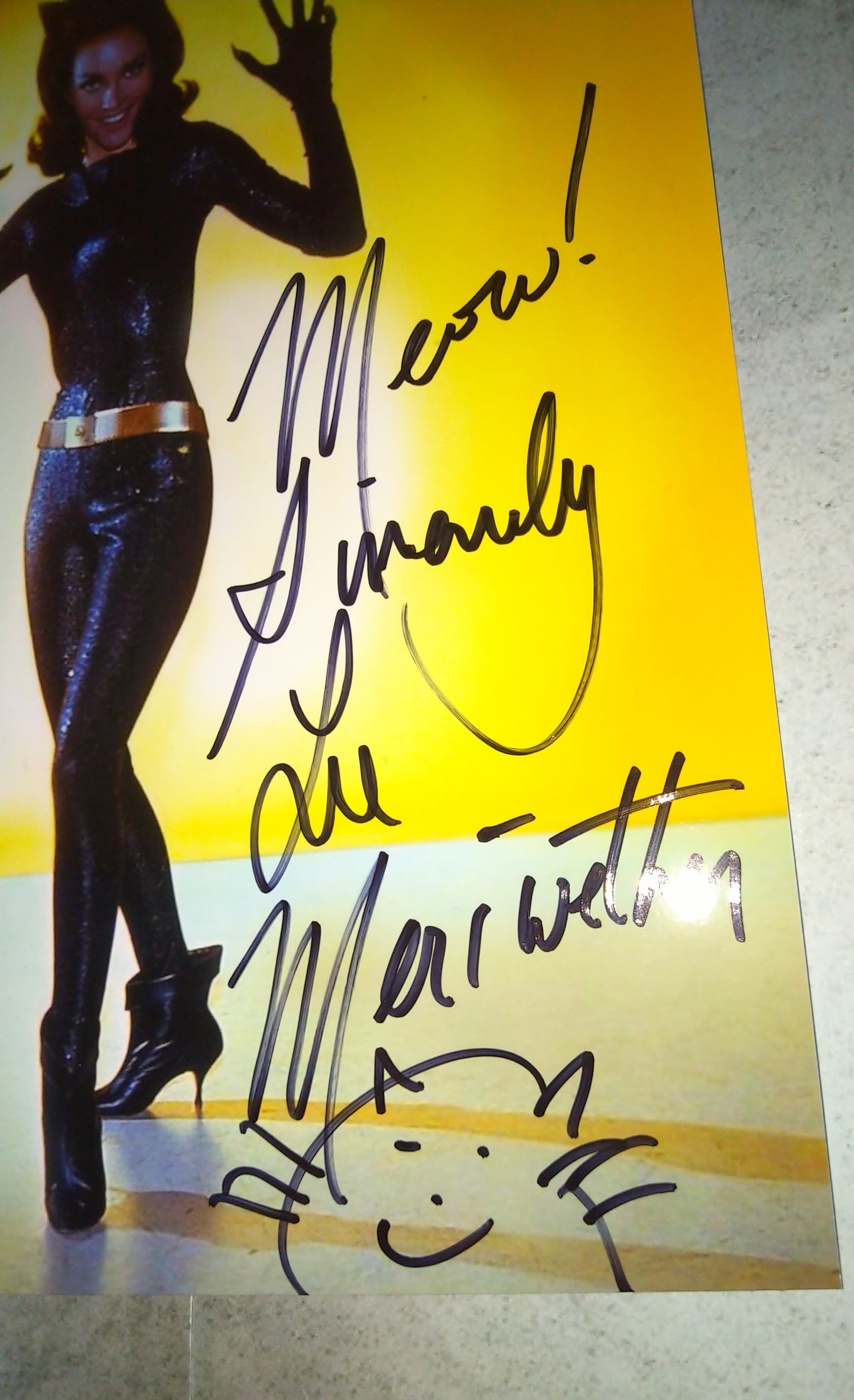 Lee Meriwether Hand Signed Autograph 8x10 Photo COA Catwoman