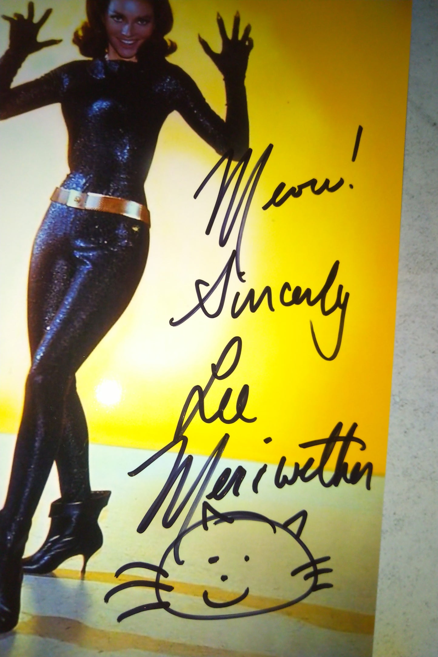 Lee Meriwether Hand Signed Autograph 8x10 Photo COA Catwoman