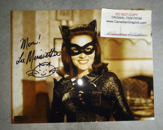 Lee Meriwether Hand Signed Autograph 8x10 Photo COA Catwoman