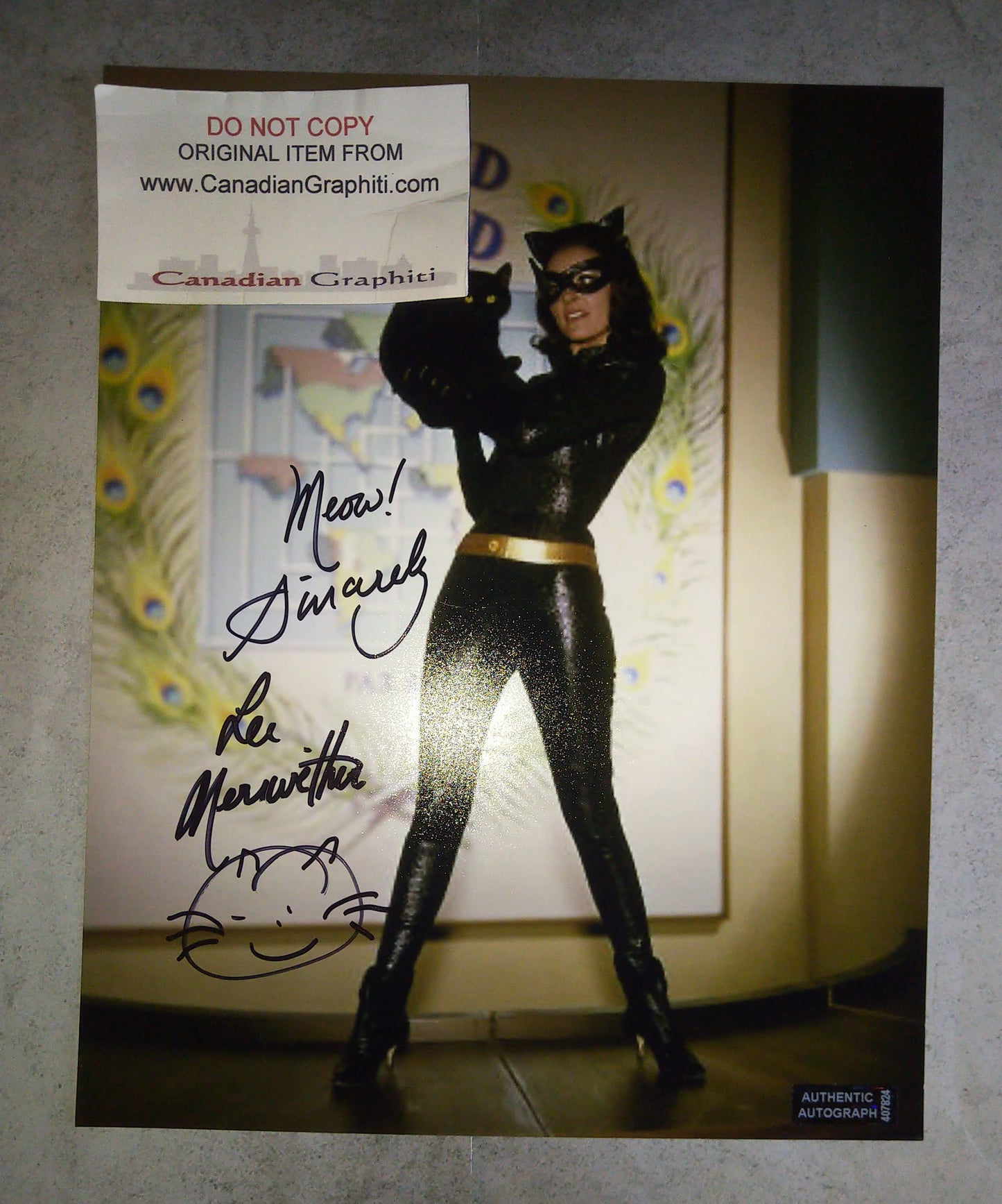 Lee Meriwether Hand Signed Autograph 8x10 Photo COA Catwoman