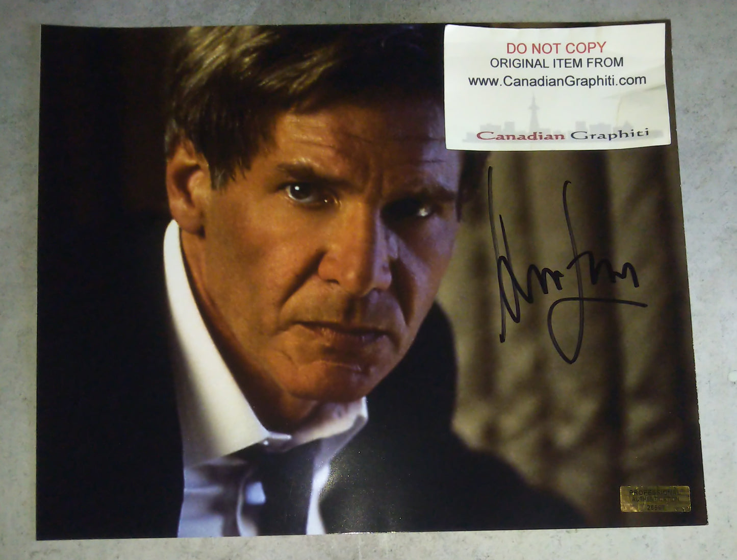 Harrison Ford Hand Signed Autograph 8x10 Photo COA