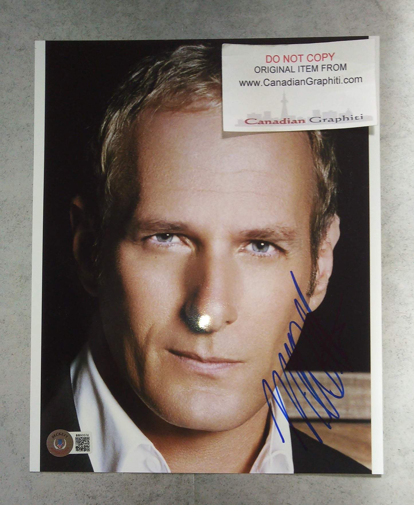 Michael Bolton Hand Signed Autograph 8x10 Photo BAS COA