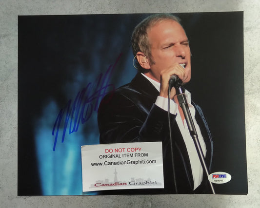 Michael Bolton Hand Signed Autograph 8x10 Photo PSA COA