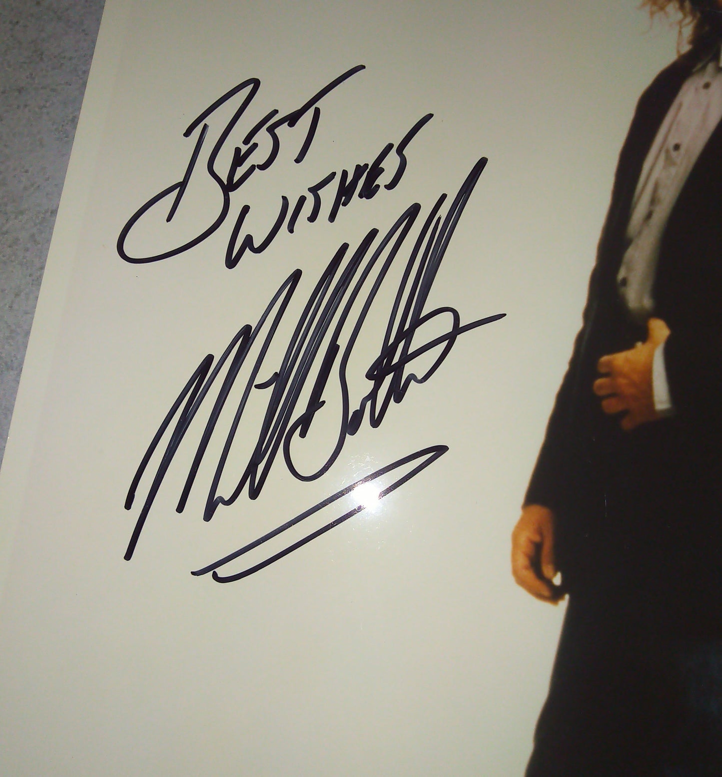 Michael Bolton Hand Signed Autograph 8x10 Photo BAS COA