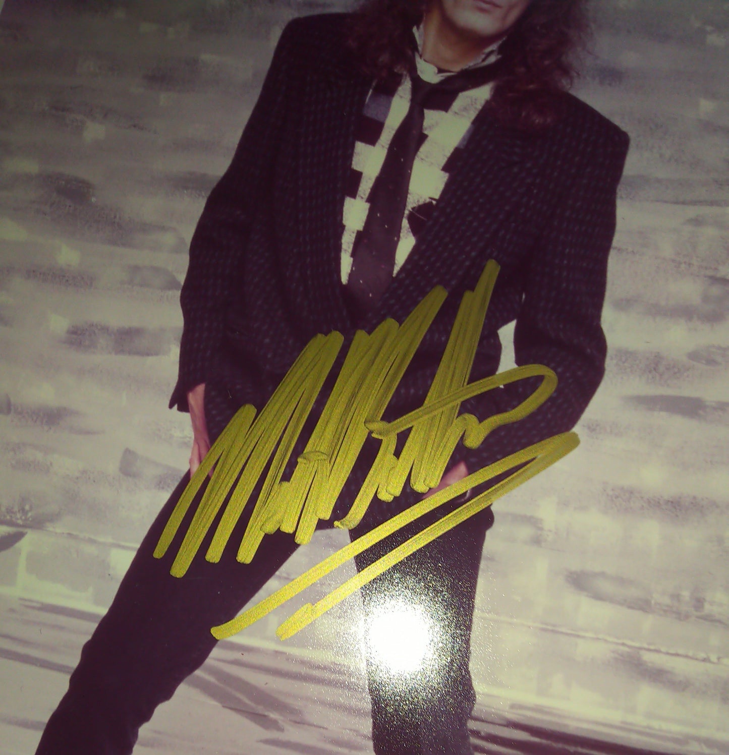 Michael Bolton Hand Signed Autograph 8x10 Photo COA