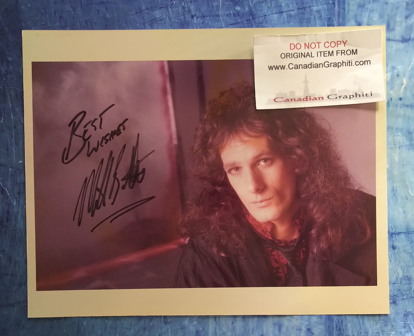 Michael Bolton Hand Signed Autograph 8x10 Photo COA