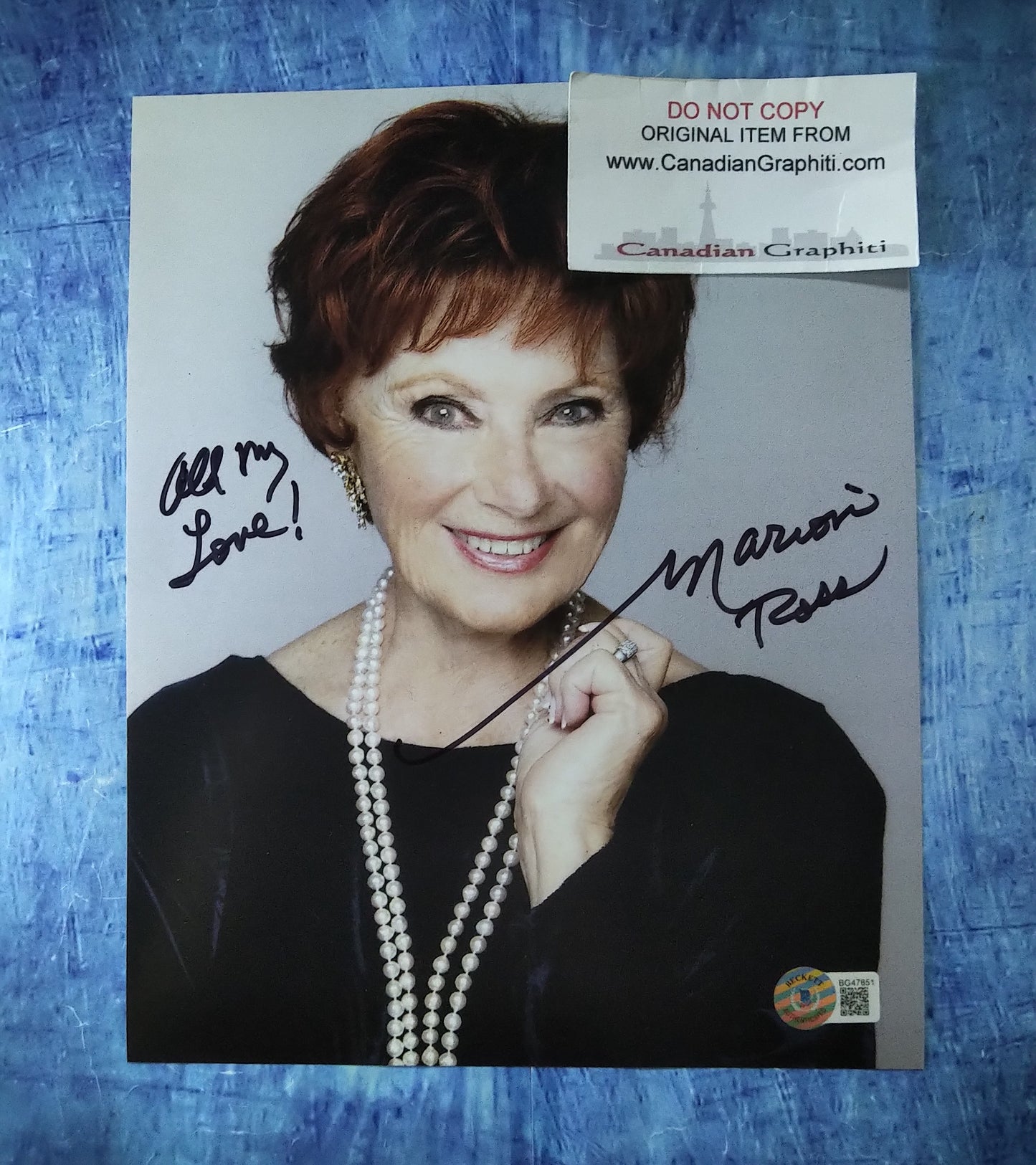 Marion Ross Hand Signed Autograph 8x10 Photo BAS COA Happy Days