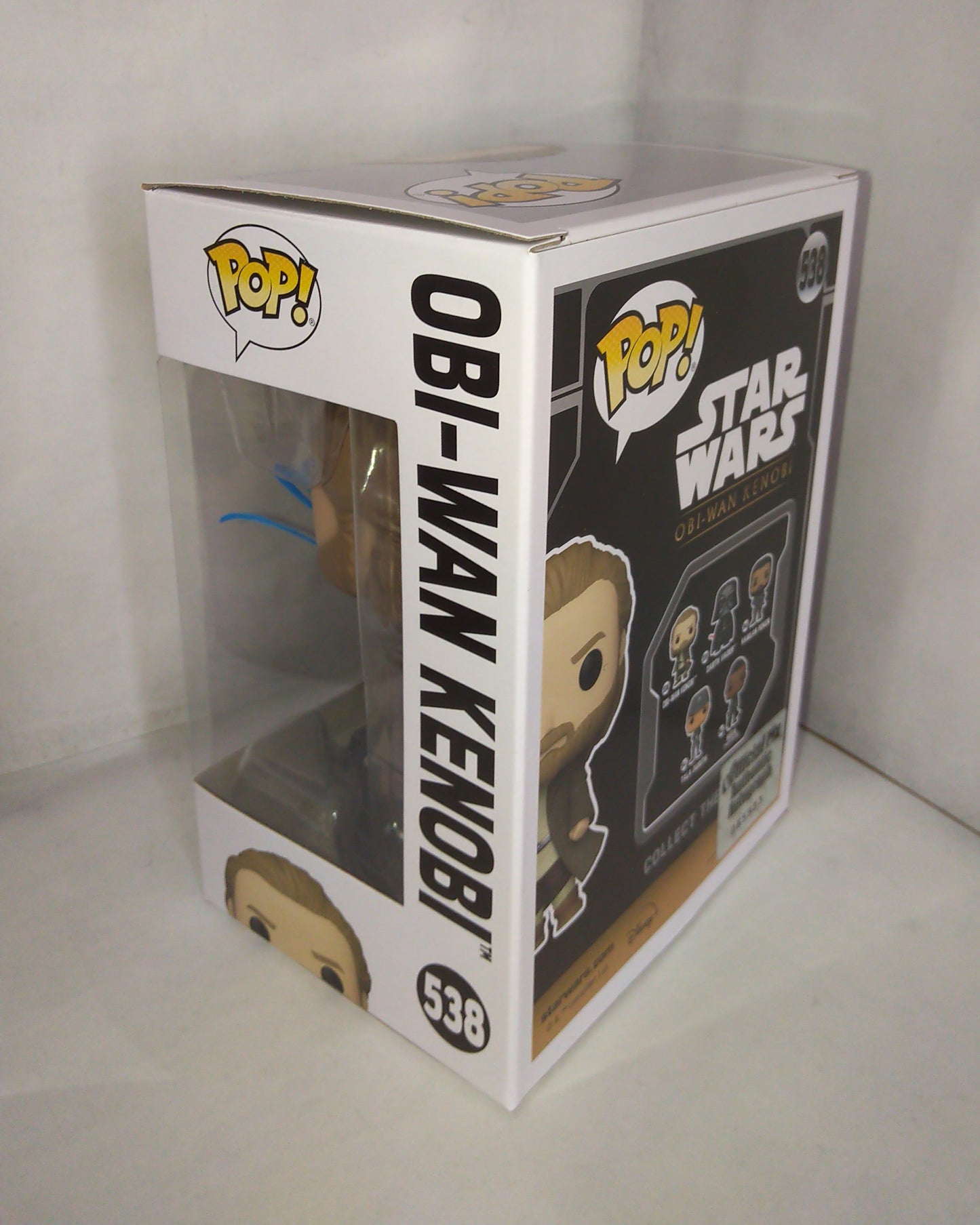 Ewan McGregor Hand Signed Autograph Obi-wan Kenobi Funko Pop COA Star Wars