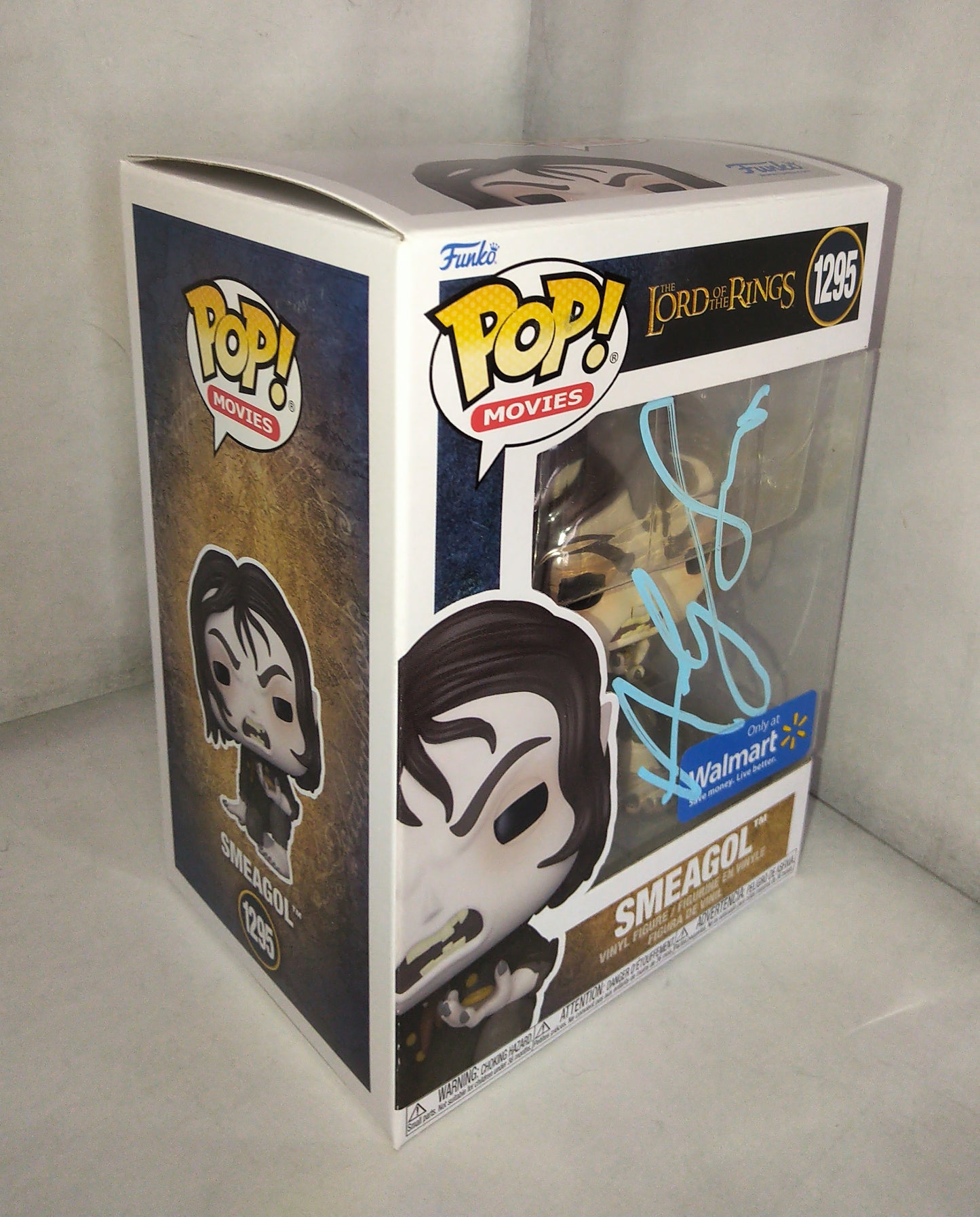 Andy Serkis Hand Signed Autograph Lord Of The Rings Funko Pop COA