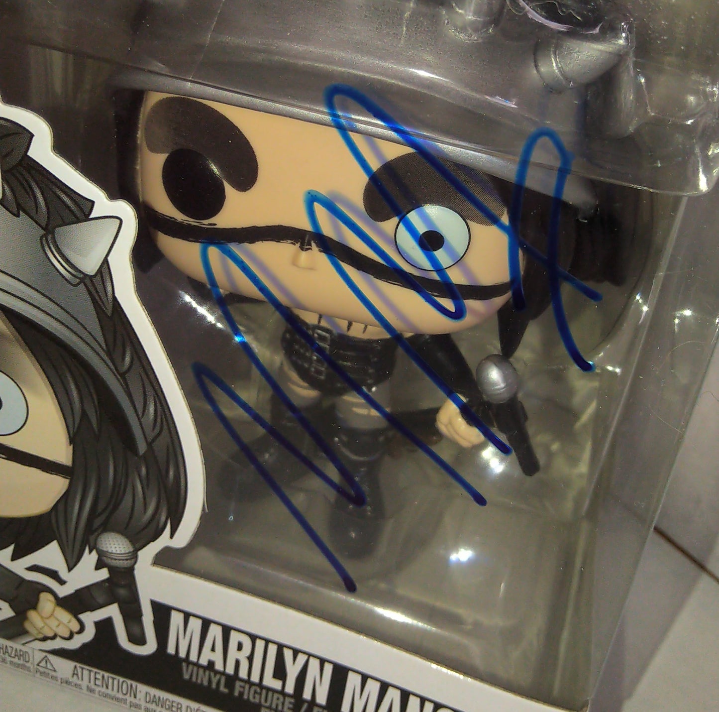 Marilyn Manson Hand Signed Autograph Funko Pop COA