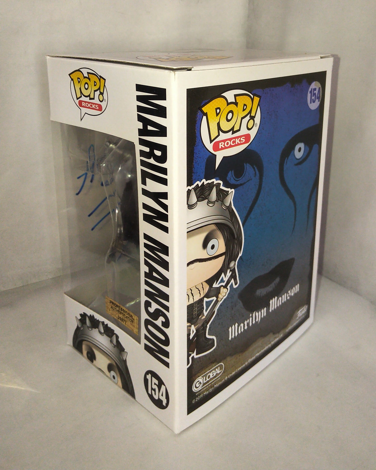 Marilyn Manson Hand Signed Autograph Funko Pop COA