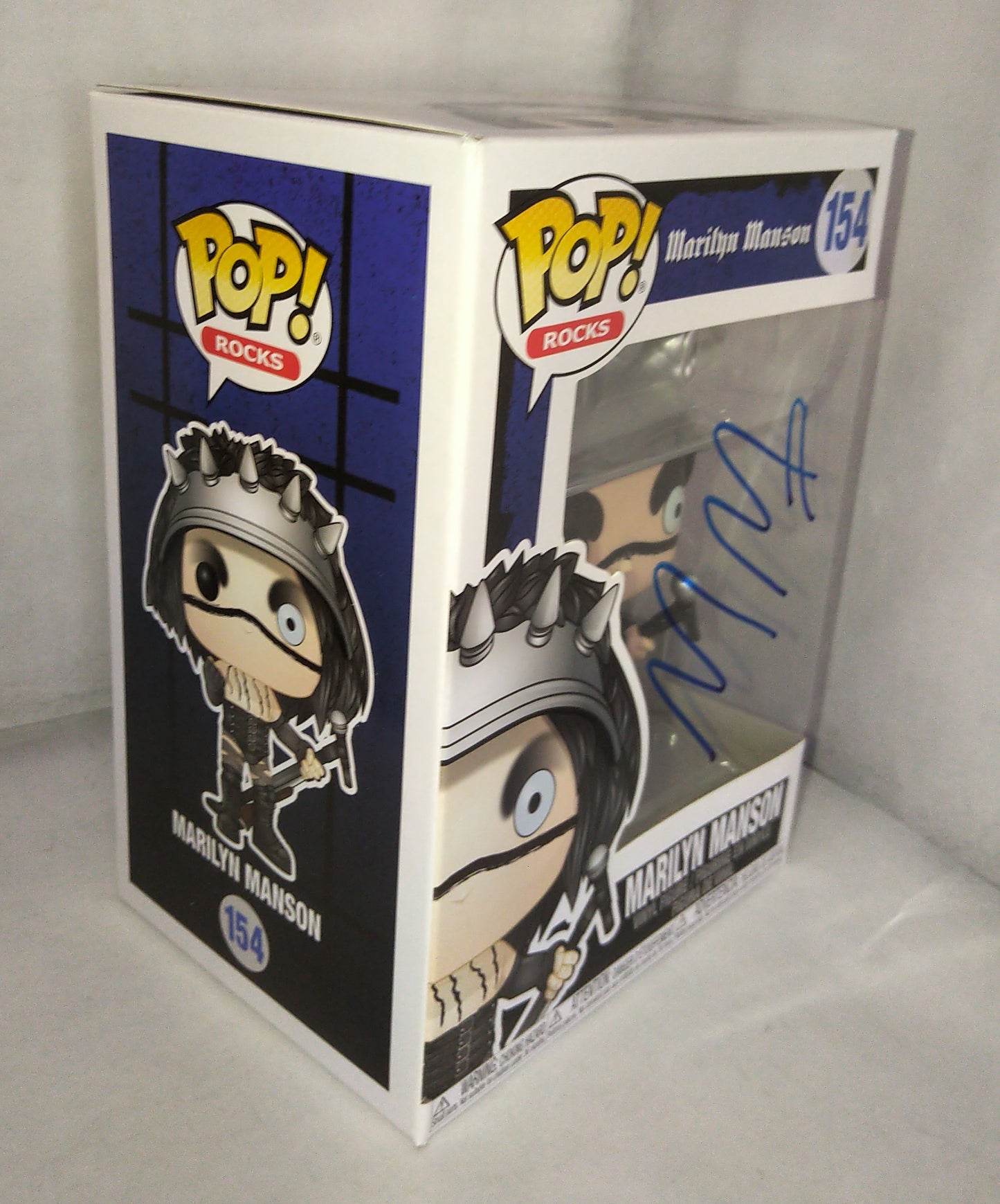 Marilyn Manson Hand Signed Autograph Funko Pop COA