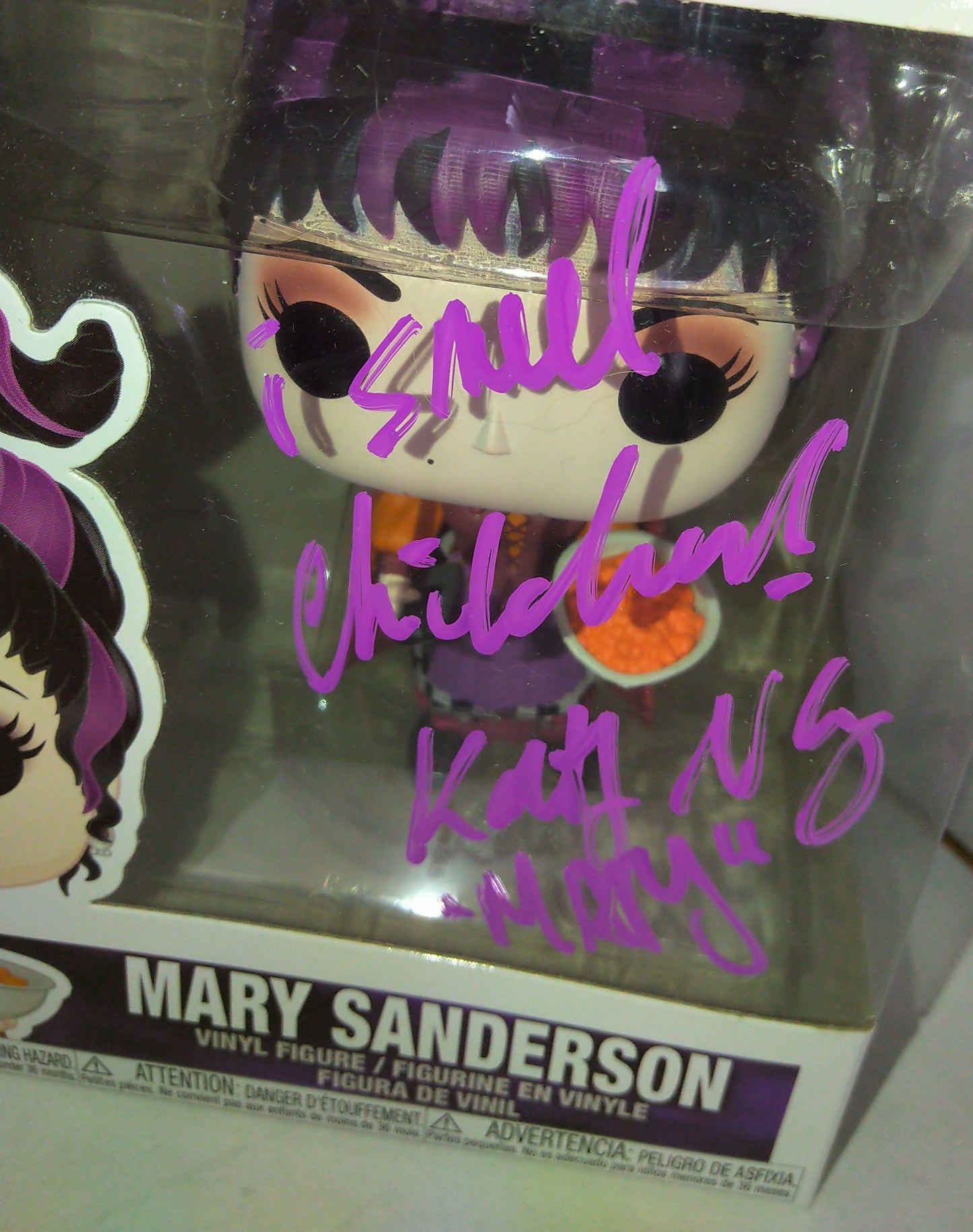 Kathy Najimy Hand Signed Autograph Hocus Pocus Funko Pop COA