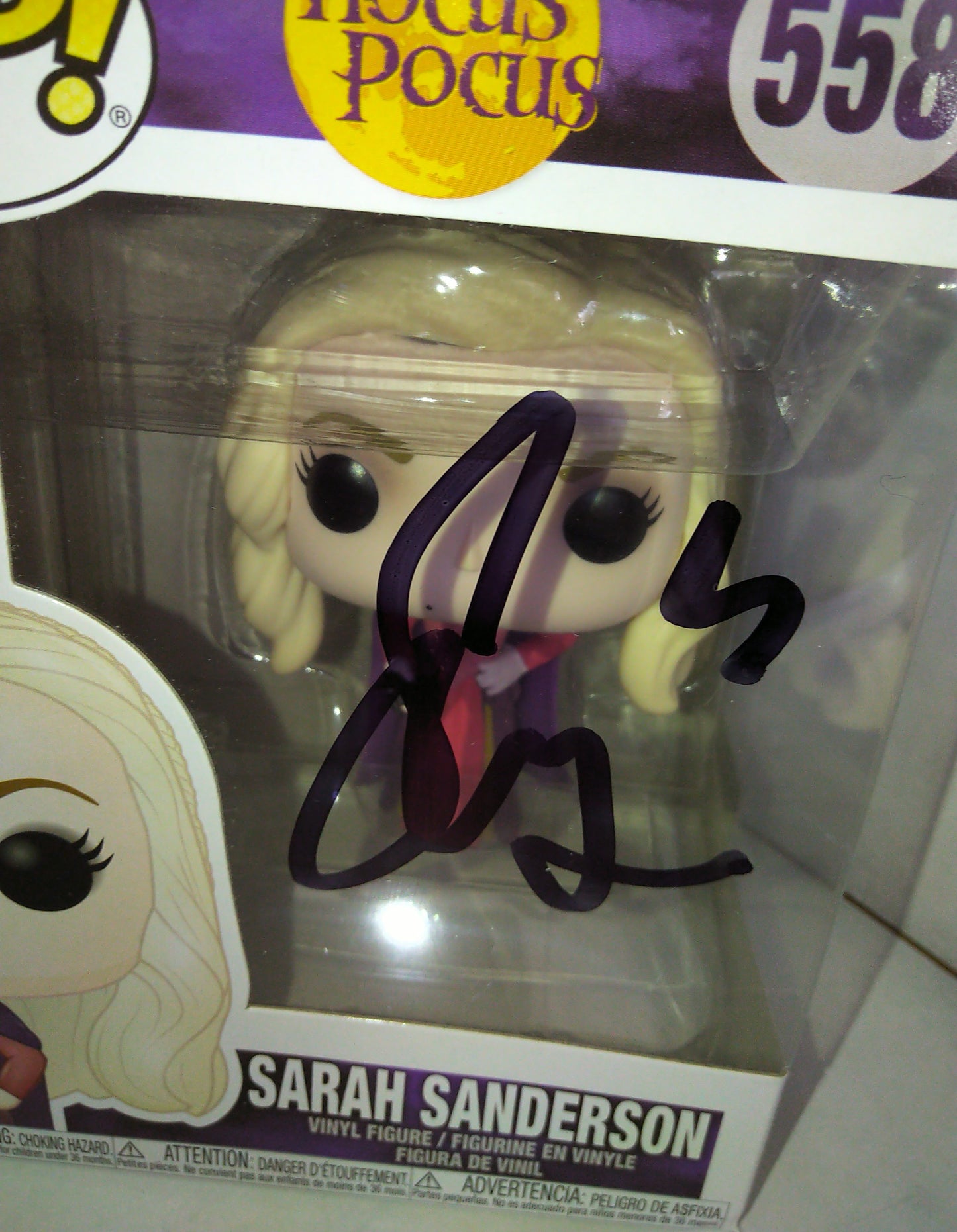 Sarah Jessica Parker Hand Signed Autograph Hocus Pocus Funko Pop COA