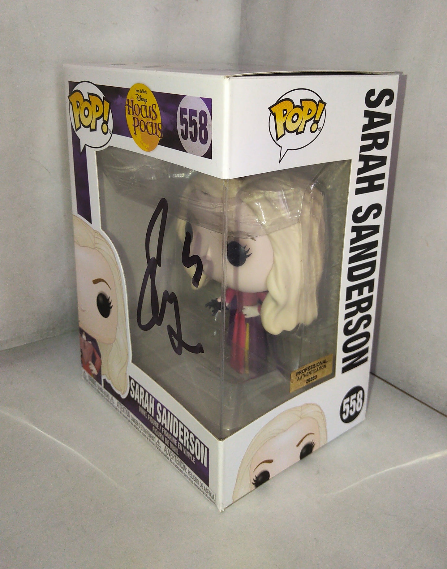 Sarah Jessica Parker Hand Signed Autograph Hocus Pocus Funko Pop COA