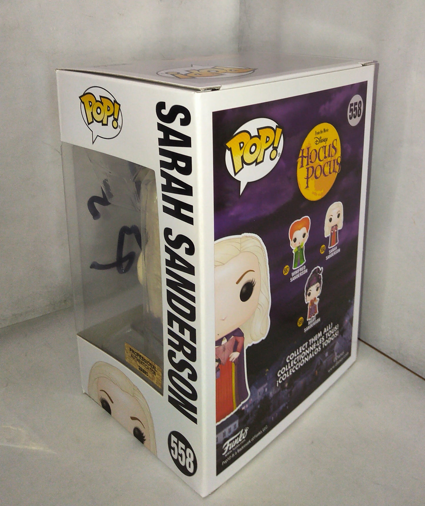 Sarah Jessica Parker Hand Signed Autograph Hocus Pocus Funko Pop COA