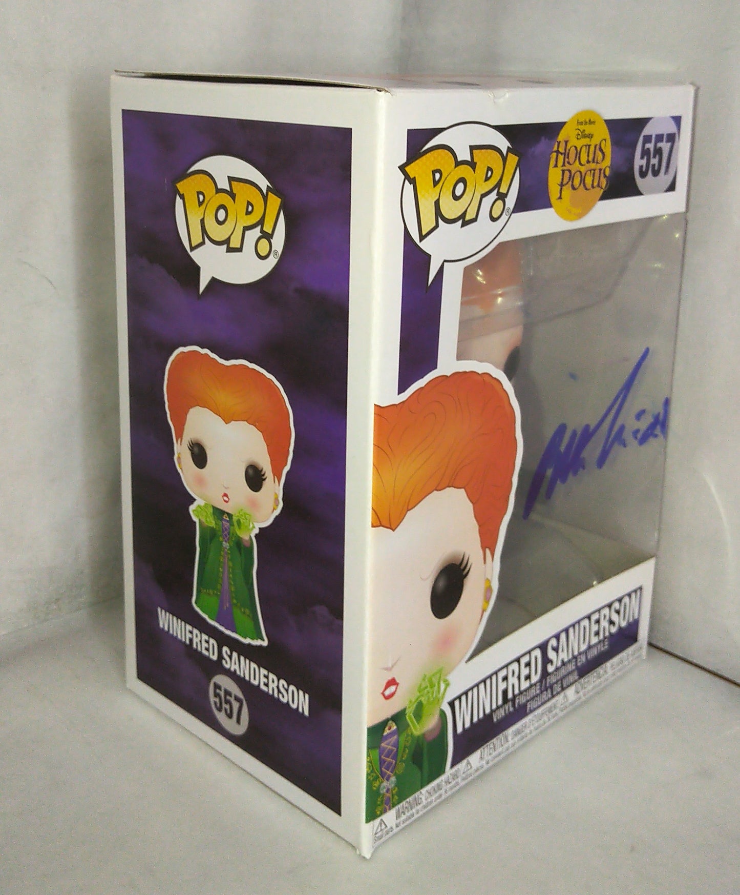 Bette Midler Hand Signed Autograph Hocus Pocus Funko Pop COA