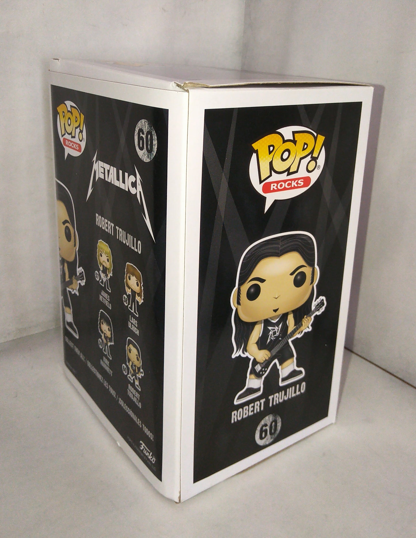 Robert Trujillo Hand Signed Autograph Funko Pop COA Metallica