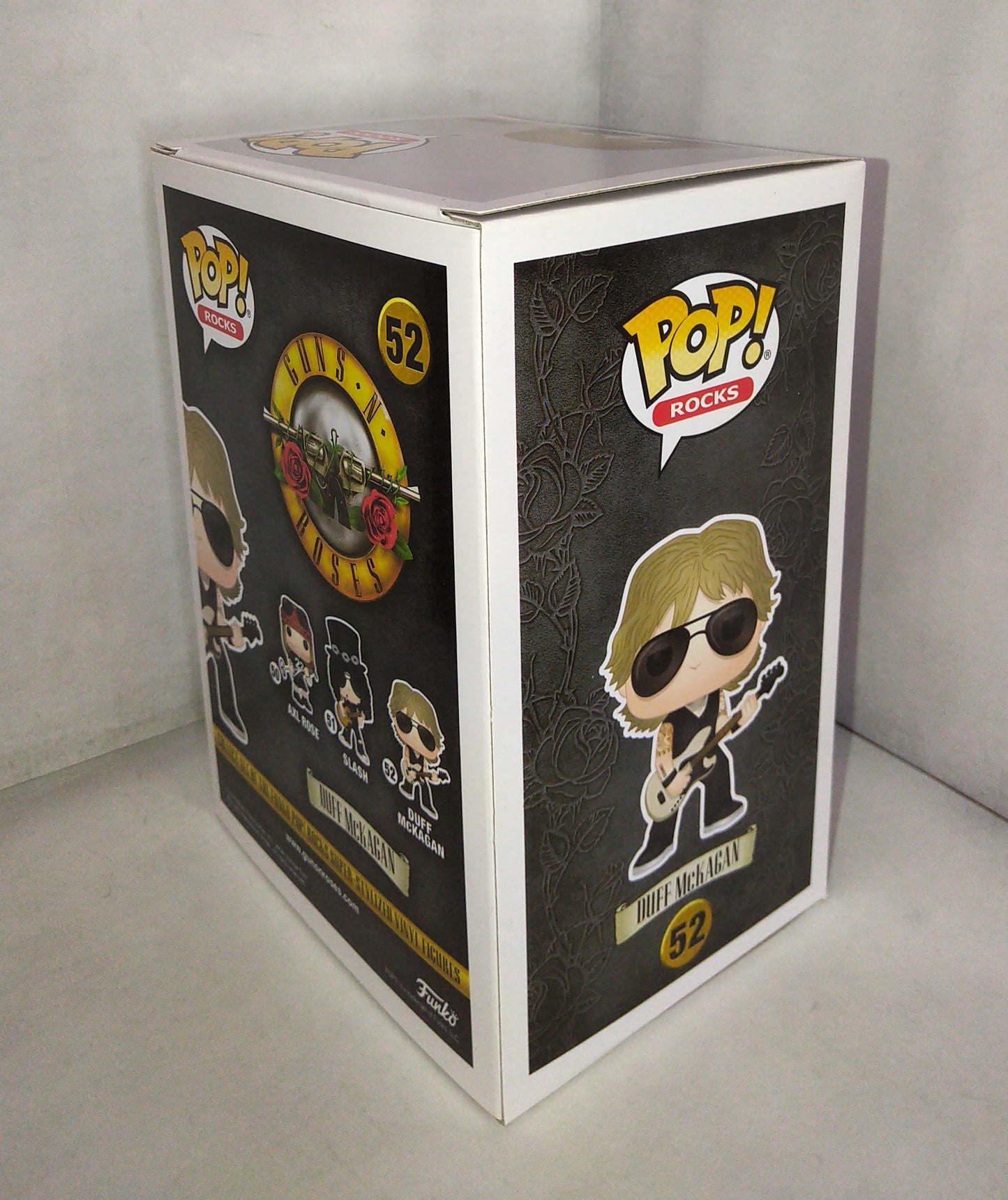 Duff McKagan Hand Signed Autograph Funko Pop COA Guns N Roses