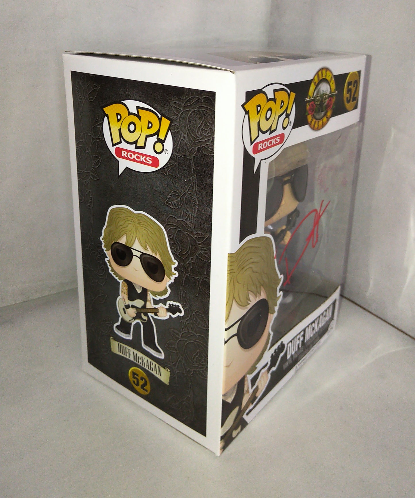 Duff McKagan Hand Signed Autograph Funko Pop COA Guns N Roses