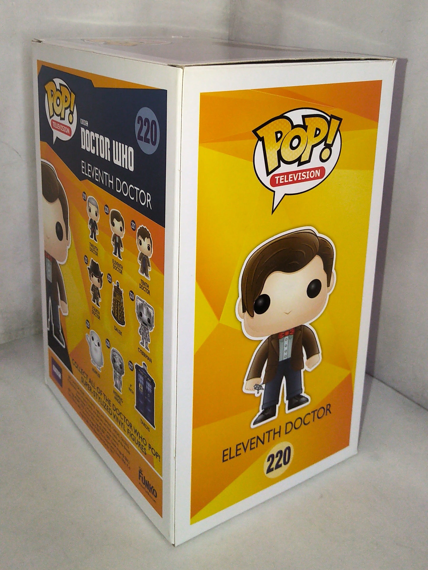 Matt Smith Hand Signed Autograph Doctor Who Funko Pop COA