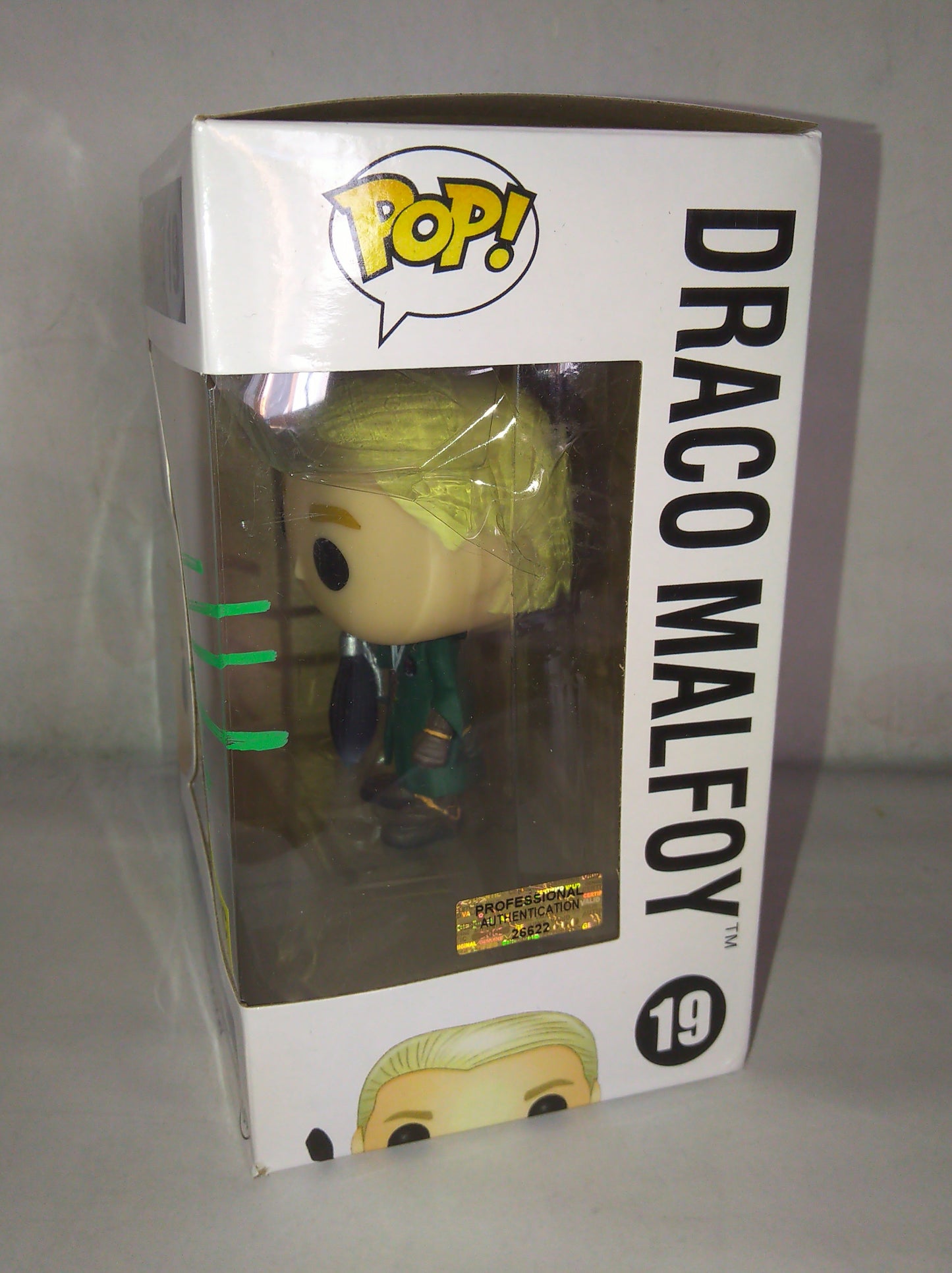 Tom Felton Hand Signed Autograph Harry Potter Draco Malfoy Funko Pop COA