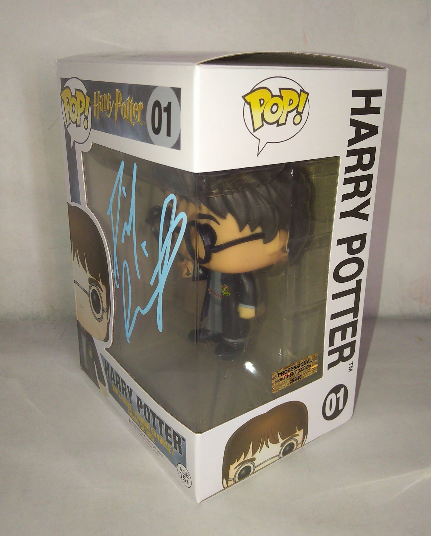 Daniel Radcliffe Hand Signed Autograph Harry Potter Funko Pop COA