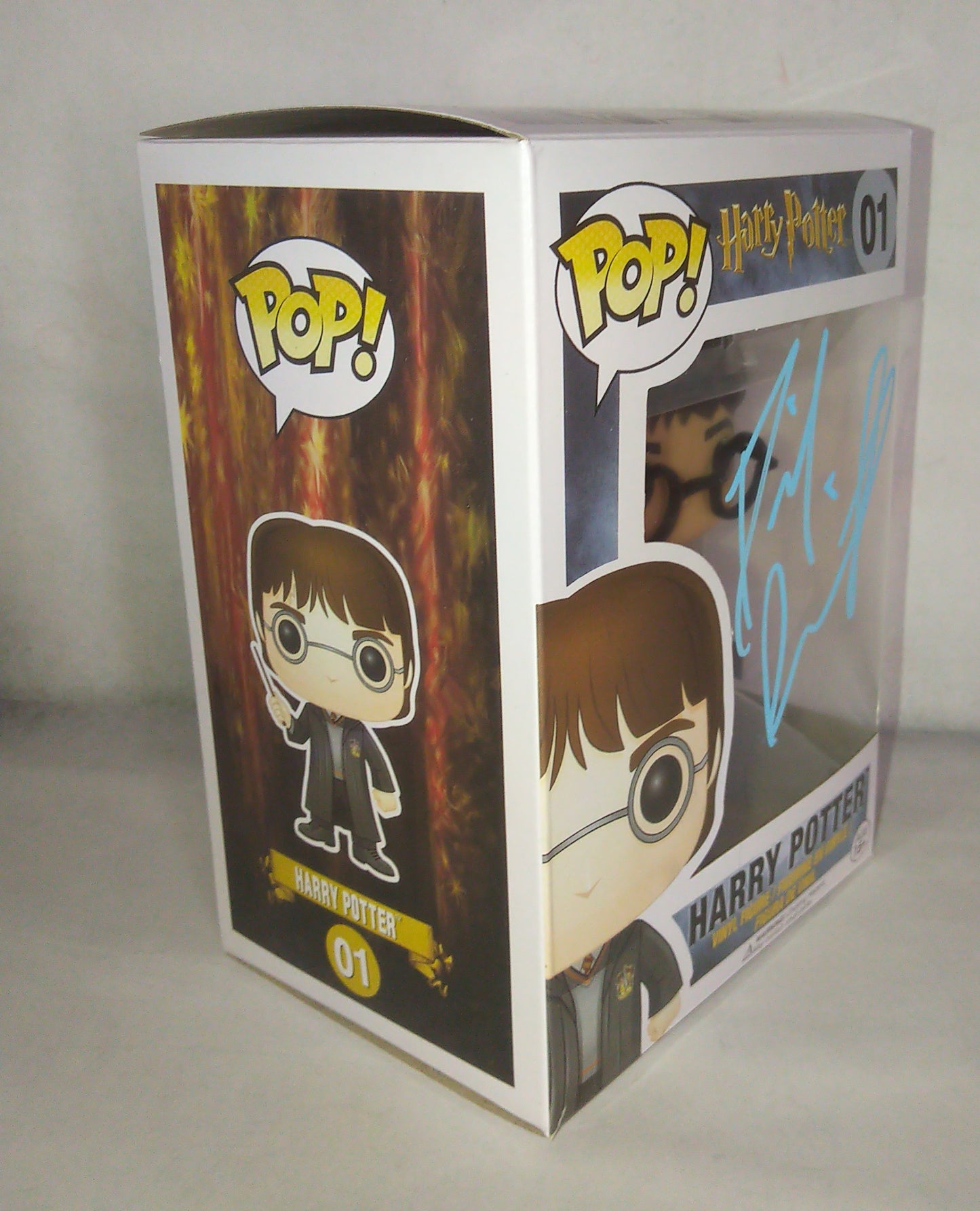 Daniel Radcliffe Hand Signed Autograph Harry Potter Funko Pop COA