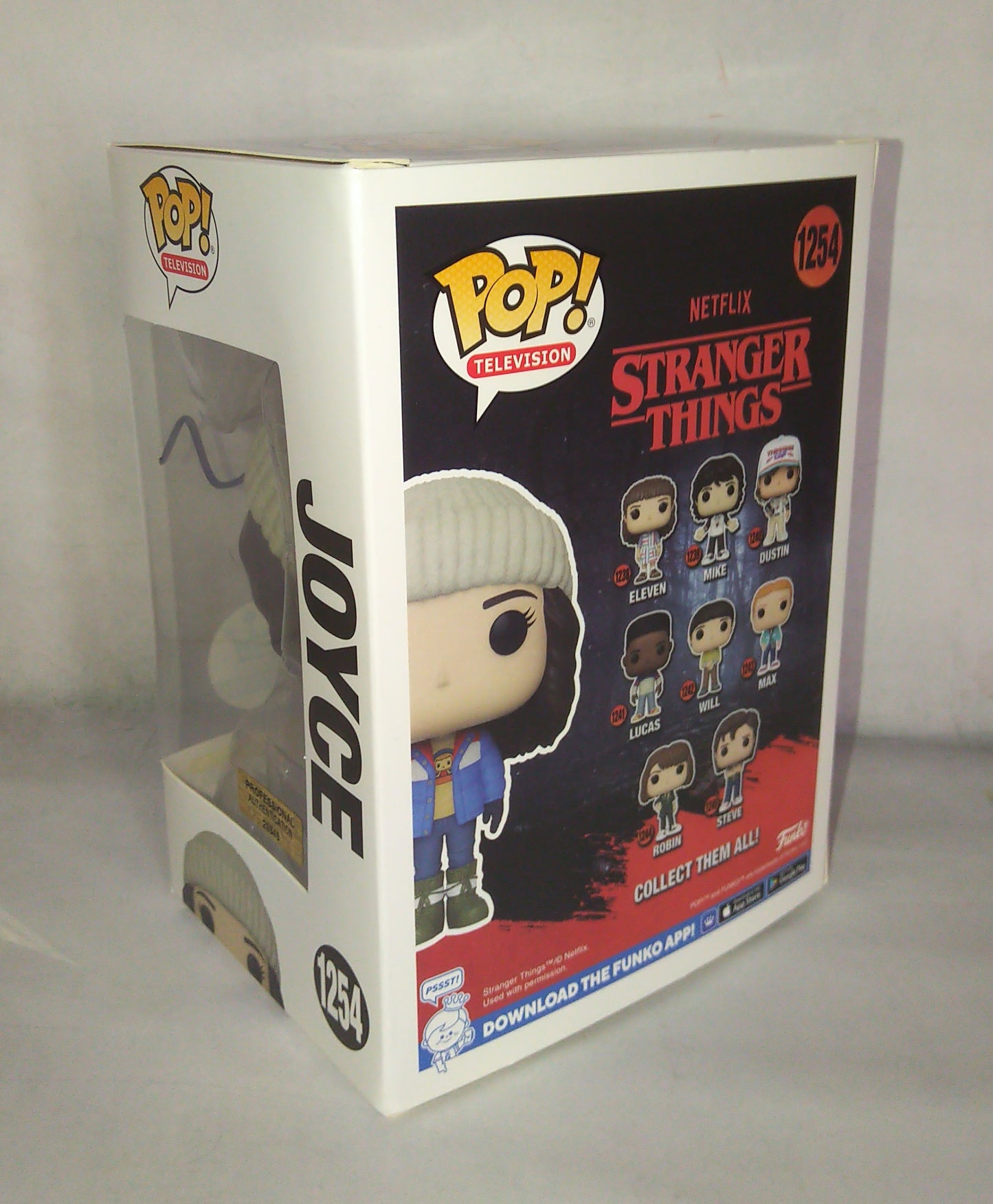 Winona Ryder Hand Signed Autograph Stranger Things Replica Funko Pop COA