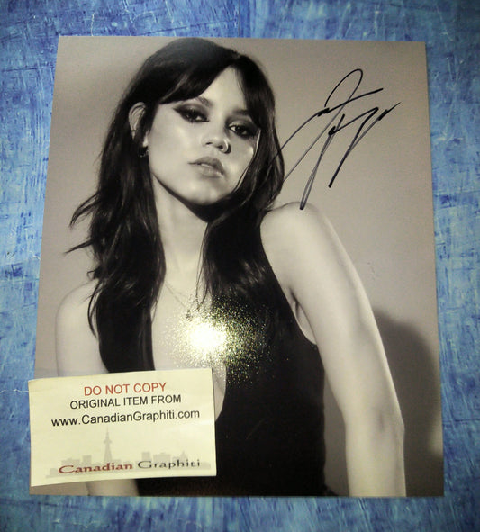 Jenna Ortega Hand Signed Autograph Photo COA