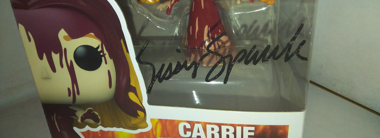 Sissy Spacek Hand Signed Autograph Carrie Funko Pop COA