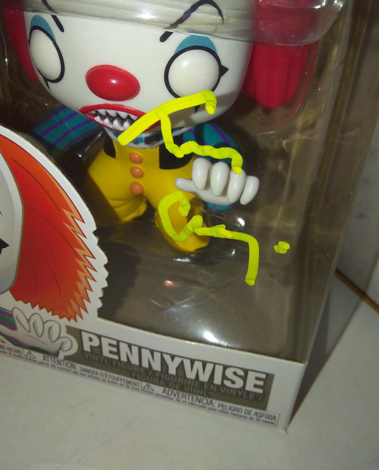 Tim Curry Hand Signed Autograph IT Pennywise Funko Pop COA