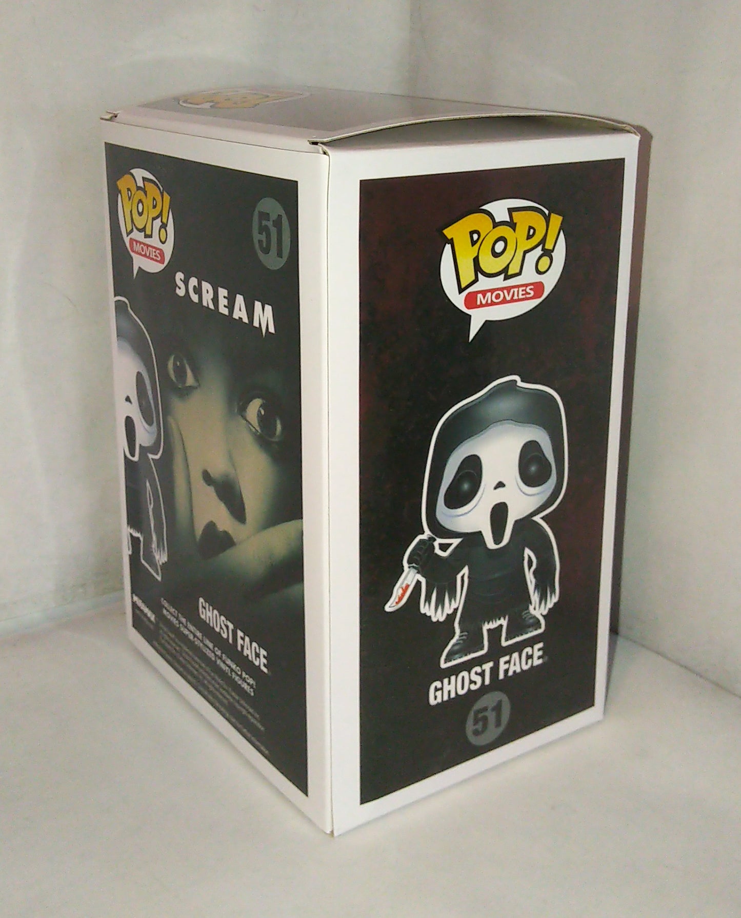 Scream Cast Hand Signed Autograph Ghostface Funko Pop COA + JSA Roger Jackson, Matthew Lillard, Skeet Ulrich, Neve Campbell & Jamie Kennedy