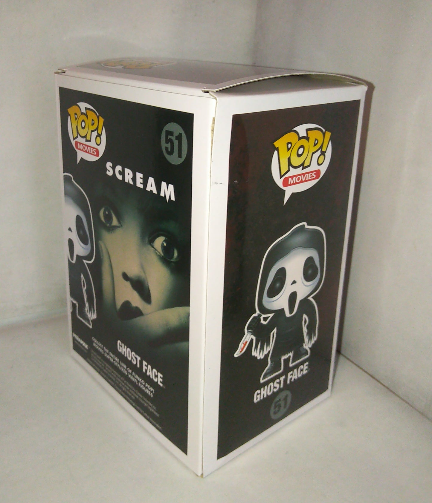 Scream Cast Hand Signed Autograph Ghostface Funko Pop COA + JSA Roger Jackson, Matthew Lillard, Skeet Ulrich, Neve Campbell & Jamie Kennedy