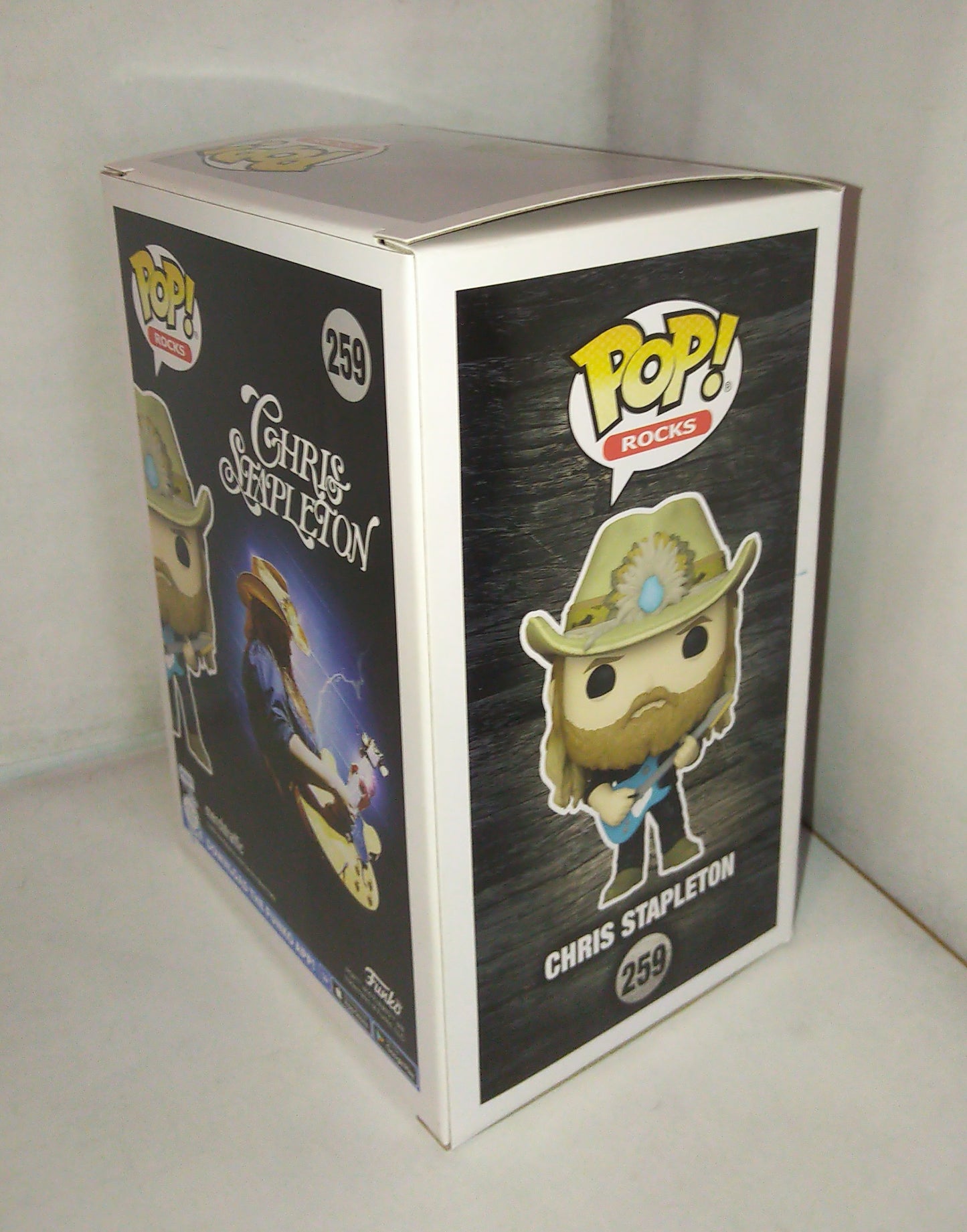 Chris Stapleton Hand Signed Autograph Funko Pop COA + JSA