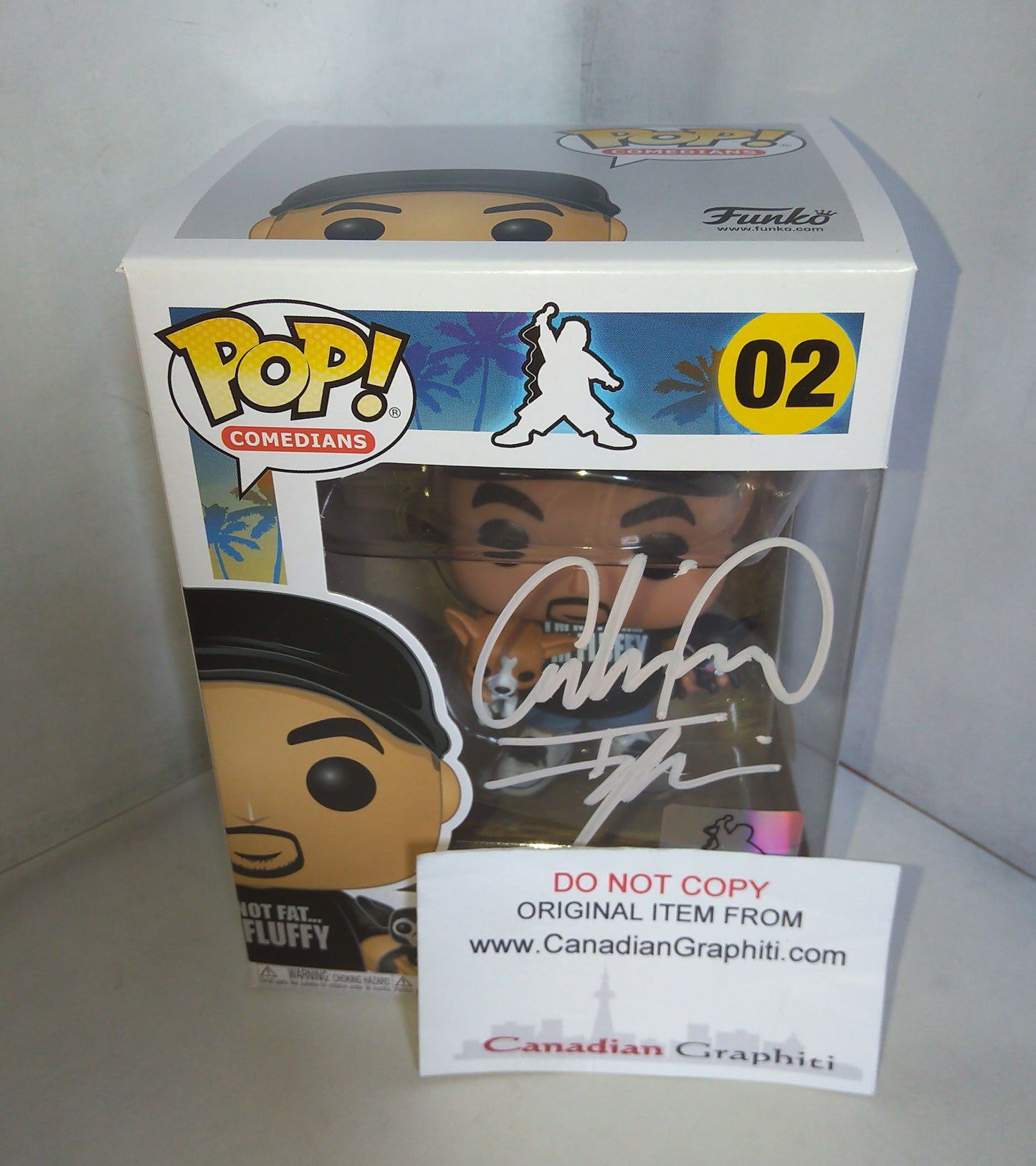 Gabriel Iglesias Hand Signed Autograph Fluffy Funko Pop COA + JSA