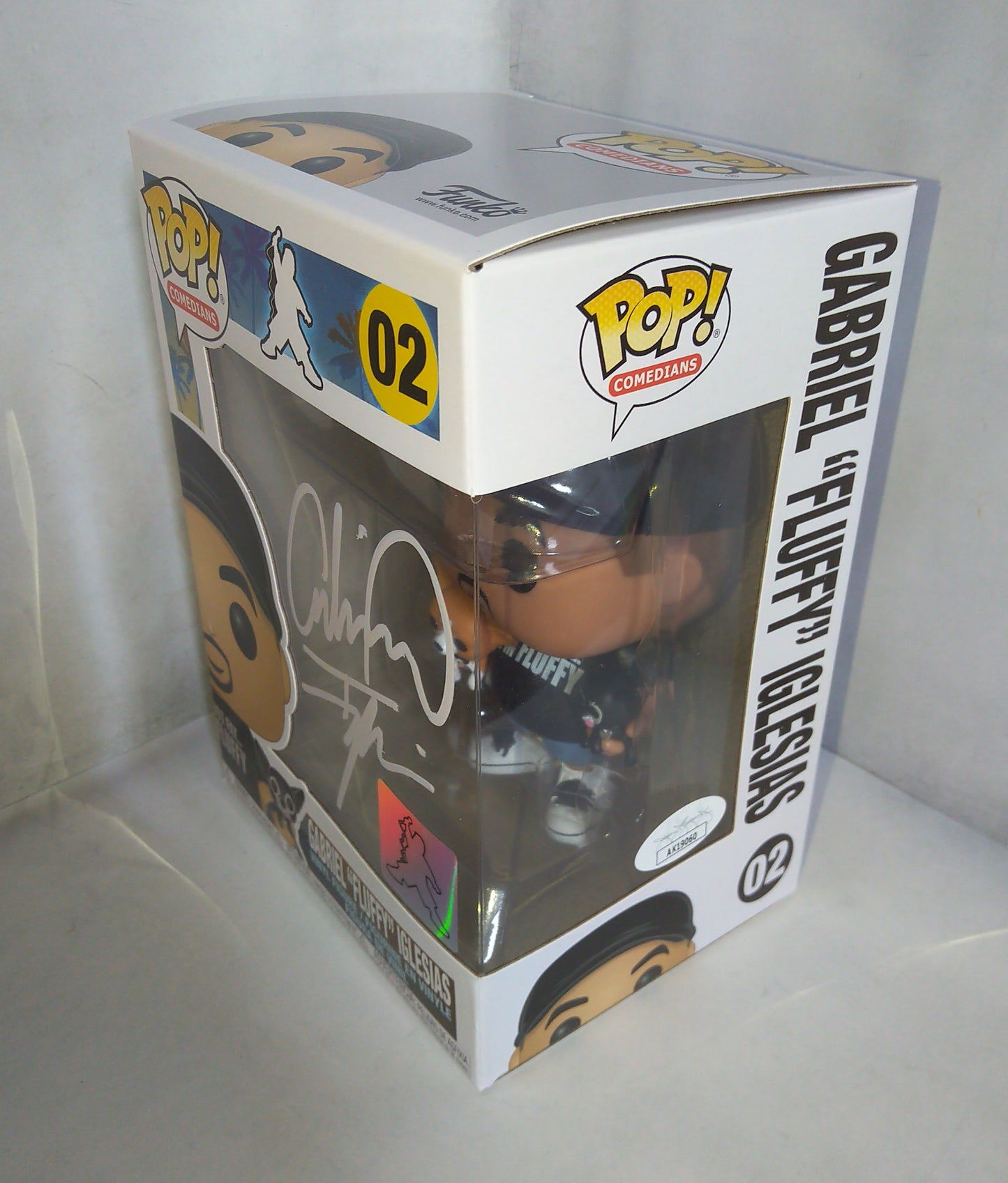 Gabriel Iglesias Hand Signed Autograph Fluffy Funko Pop COA + JSA