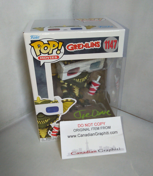 Joe Dante Hand Signed Autograph Gremlins Funko Pop BAS COA