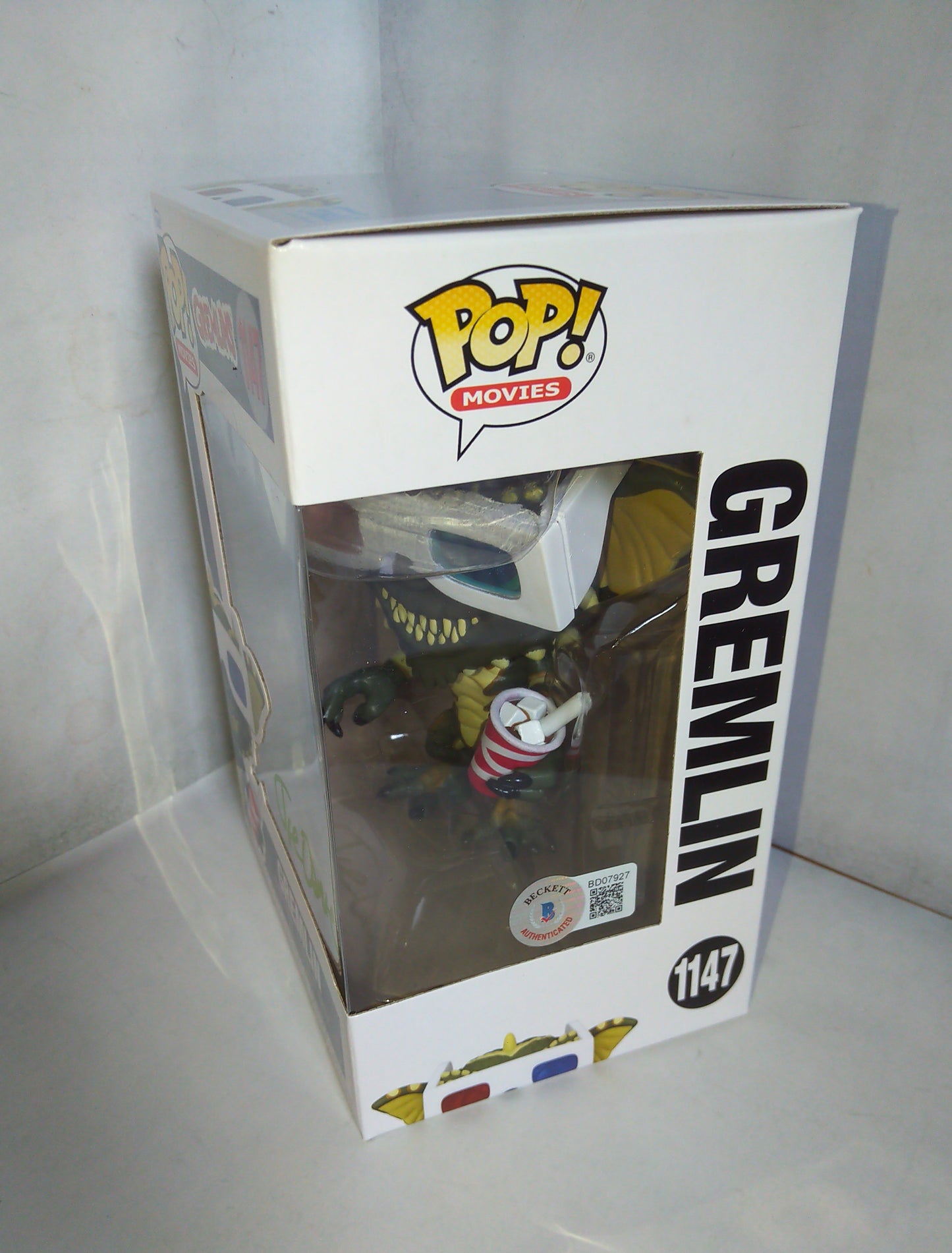 Joe Dante Hand Signed Autograph Gremlins Funko Pop BAS COA