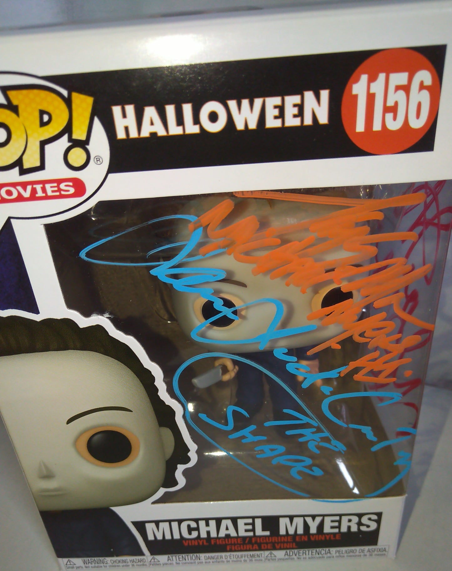 Nick Castle, Tony Moran & James Jude Courtney Hand Signed Autograph Halloween Michael Myers Funko Pop COA + JSA