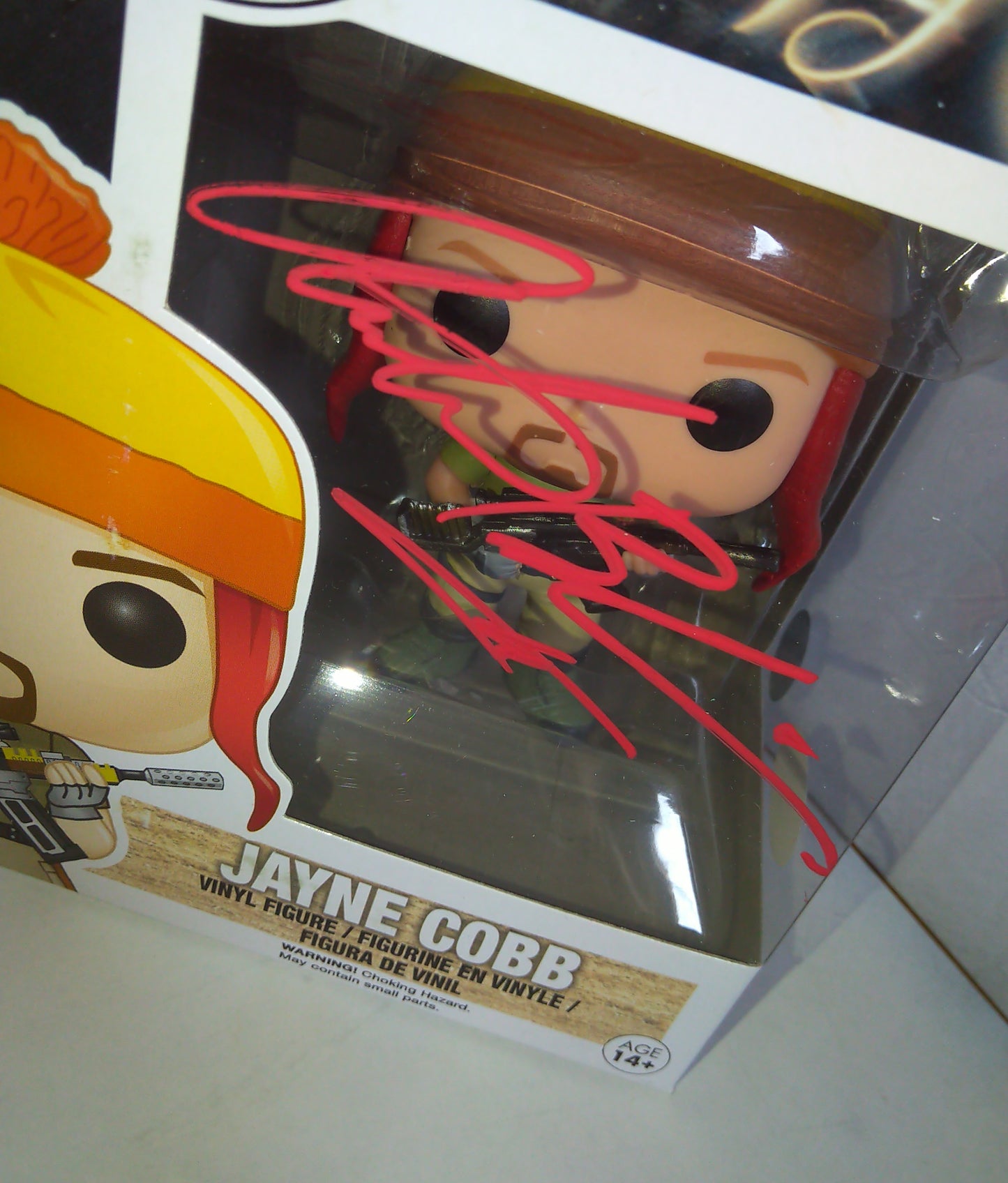 Adam Baldwin Hand Signed Autograph Firefly Funko Pop COA + JSA