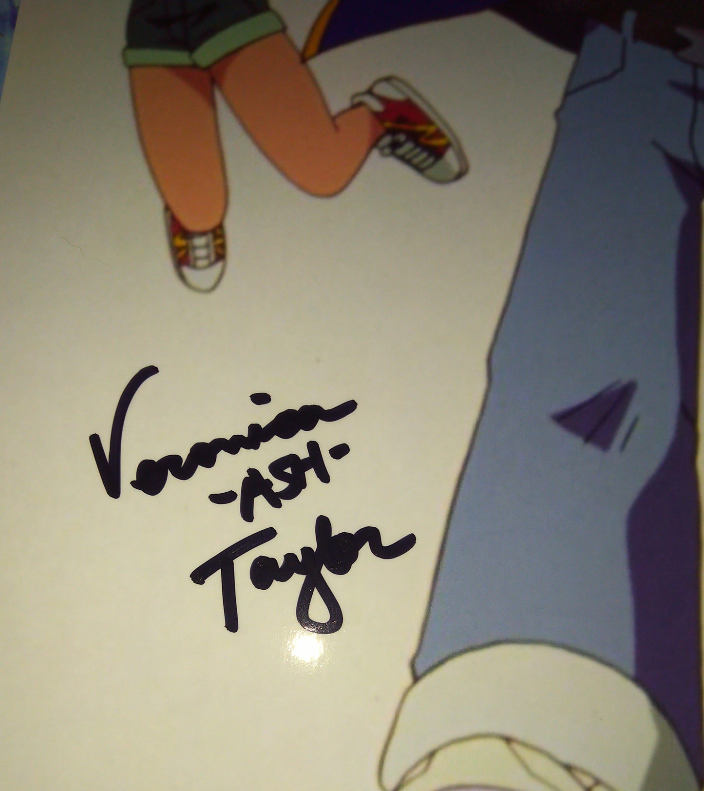 Rachael Lillis, Veronica Taylor & Eric Stuart Hand Signed Autograph 8x10 Photo COA Pokemon