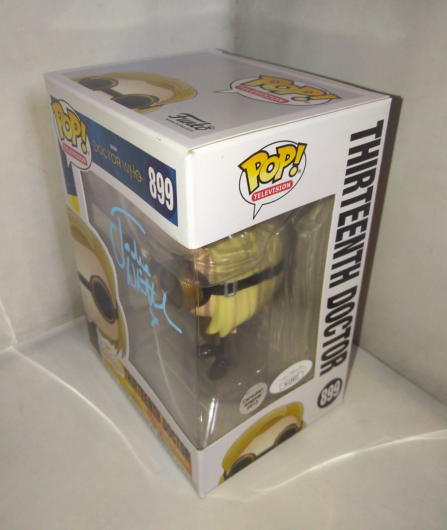 Jodie Whittaker Hand Signed Autograph Doctor Who Funko Pop COA + JSA