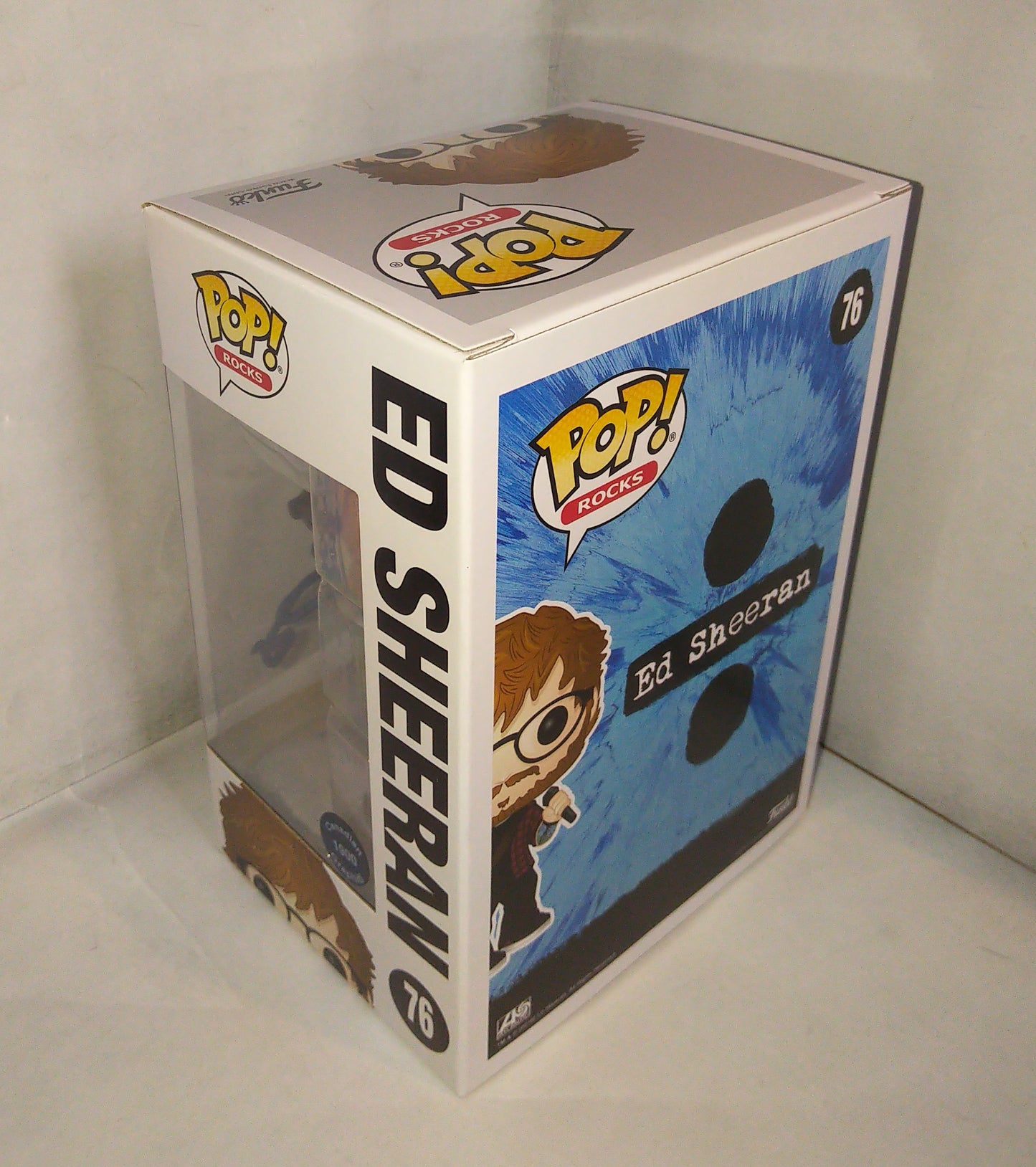 Ed Sheeran Hand Signed Autograph Funko Pop COA