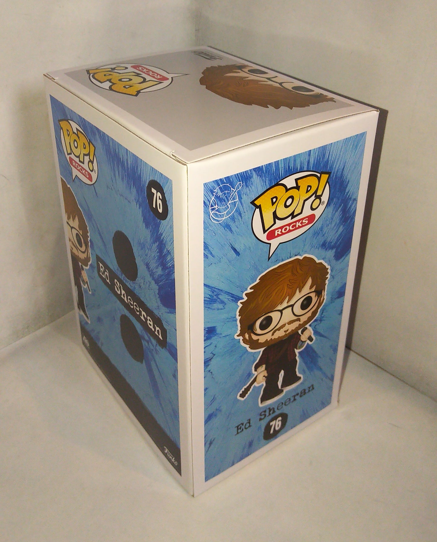 Ed Sheeran Hand Signed Autograph Funko Pop COA